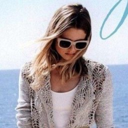 Летний кружевной кардиган, вяжем с радостью!