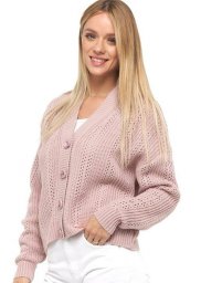 Нежная кофта на пуговицах