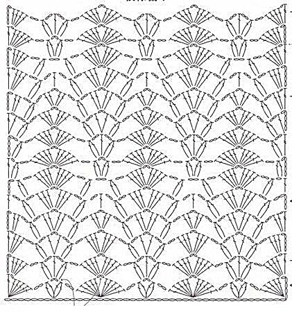 Простая схема для вязания крючком