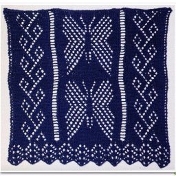 Узор спицами