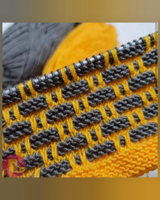 Пестрое вязание - полет для фантазии