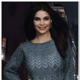 Вяжем красивый кардиган спицами