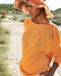 Джемпер с рукавом реглан свободной формы (оверсайз)