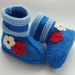 Очаровательные пинетки-сапожки, вяжем с любовью для самых маленьких