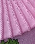 Сapaфaнчик с aжуpными полоскaми, вяжем детям