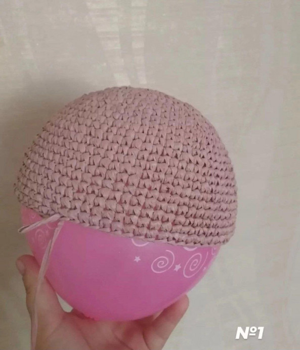 Шляпа из рафии