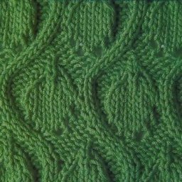 Красивый узор с листиками