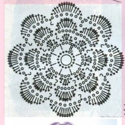 Объёмная роза крючком