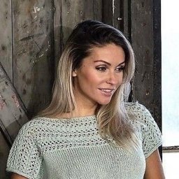 Освежающий как мохито топ спицами, свяжем себе "Мохито"!