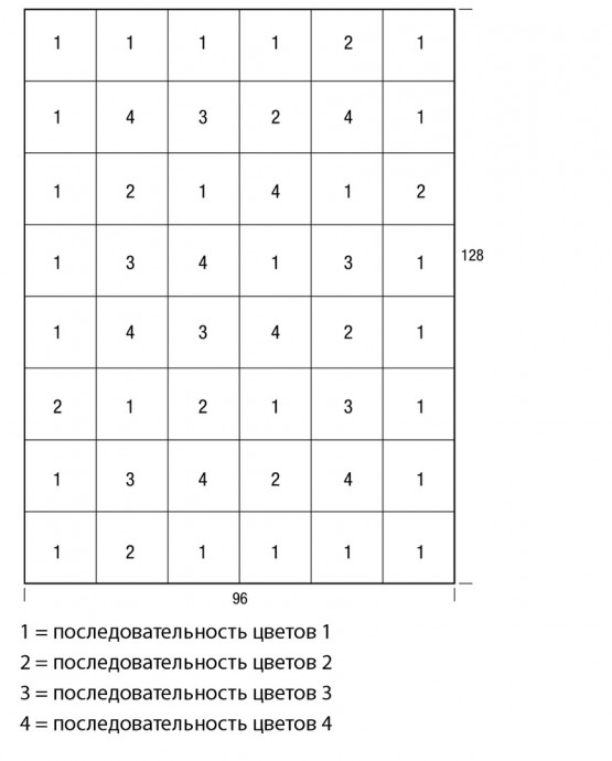 Покрывало из ажурных квадратов крючком