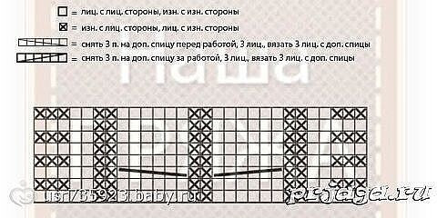 Домашние сапожки спицами