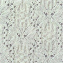 Узор спицами