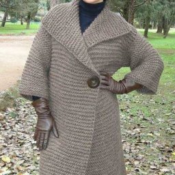 Вяжем уютное пальто