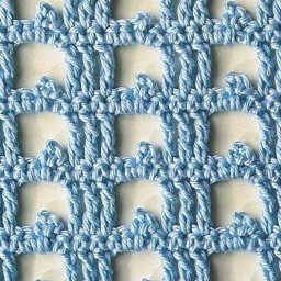 Интересный и простой узор крючком