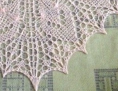 Шаль из Rowan Fine Lace