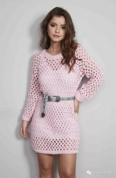 Платье Maxcolor крючком