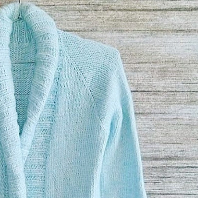 Кардиган спицами