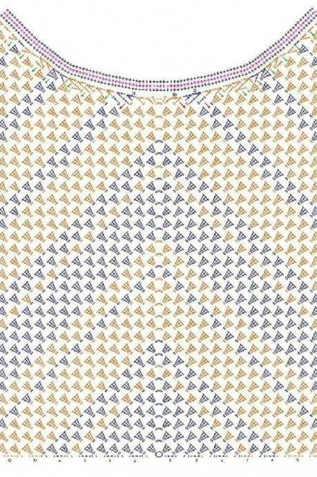 Чёрно-белая майка крючком &mdash; идеальный баланс на лето