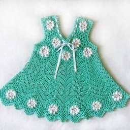 Детское платье крючком