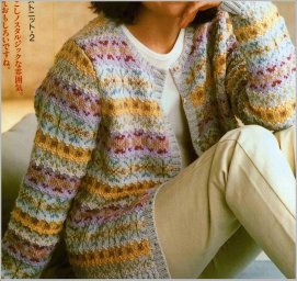 Красивый жаккардовый узор