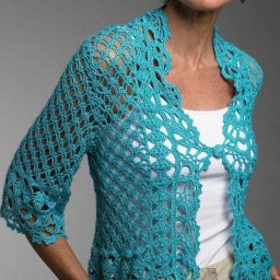 Роскошный ажурный жакет