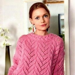 Узор спицами