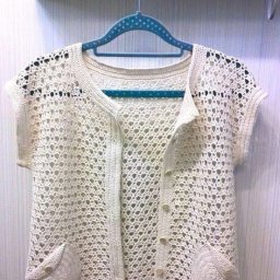 Жилет крючком