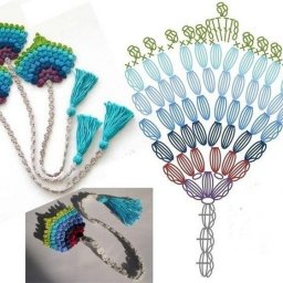 Очаровательная закладка, вяжем со вкусом!