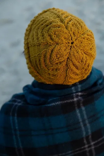 Шапочка "Оленьи рога"