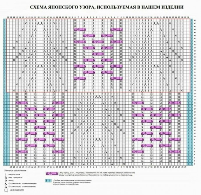 Два топа красивым японским узором Два топа красивым японским узором