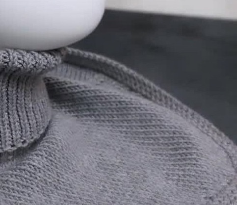 Шапка спицами из Cashwool Zegna Baruffa Шапка спицами из Cashwool Zegna Baruffa