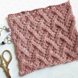 Узор спицами в копилку