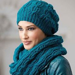 Вяжем теплый комплект