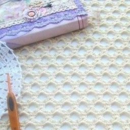 Нежная сеточка, и вяжется просто!