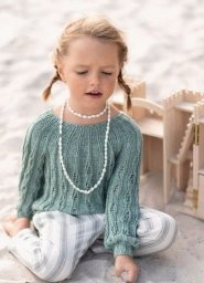 Детский джемпер спицами