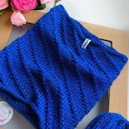 Простой снуд спицами