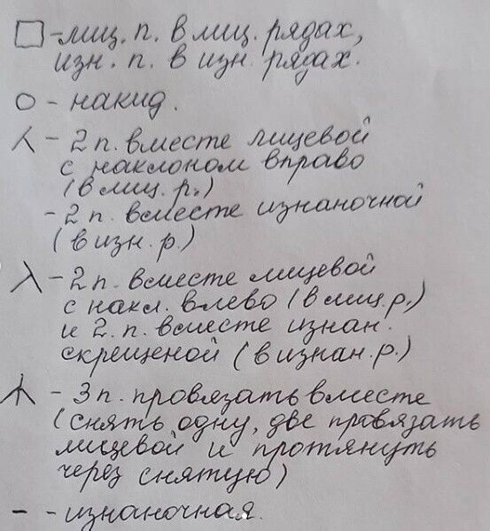 Узор спицами "Бабочка" Узор спицами "Бабочка"