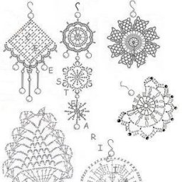 Схемы крючком в Ваши копилочки