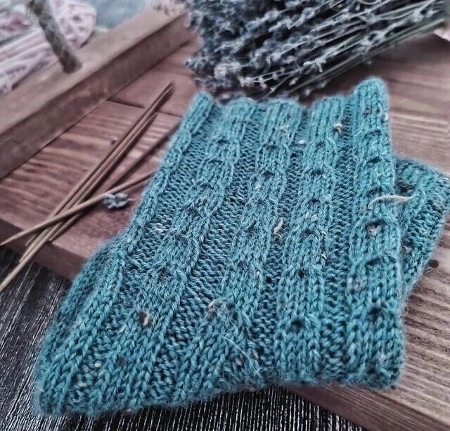 Носочки спицами