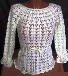 Ажурная кофточка: воплощение легкости и элегантности