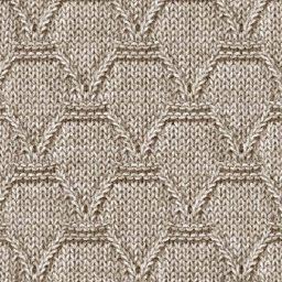 Милый узор спицами