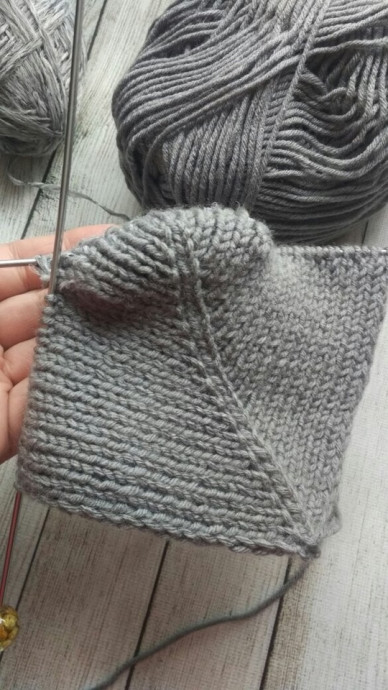 Тапочки спицами