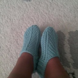 Тапочки спицами