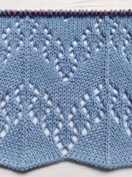 Узор спицами