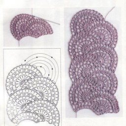 Вязаное кружево - красота в чистом виде!