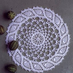 Ажурная салфеточка крючком