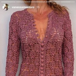 Ажурное платье, вяжем крючком