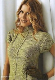 Стильная безрукавка спицами