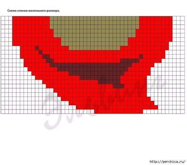 Туника для девочки, вяжем спицами