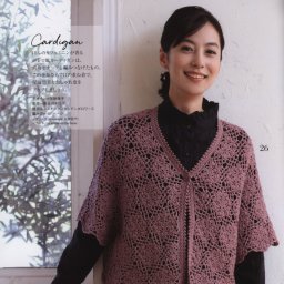 Интересный жакет крючком